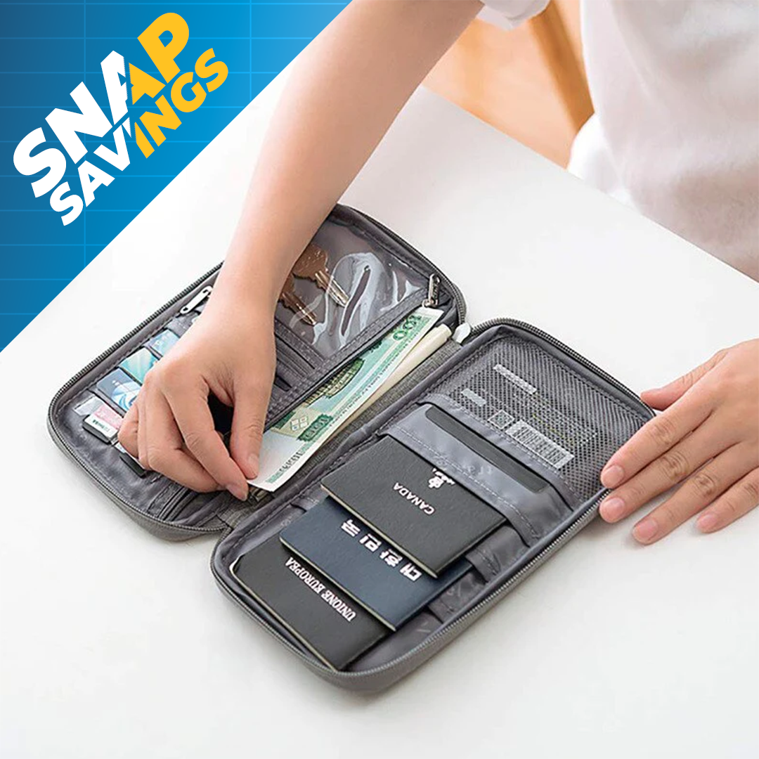 2x Multiple-Pocket Passport Holders