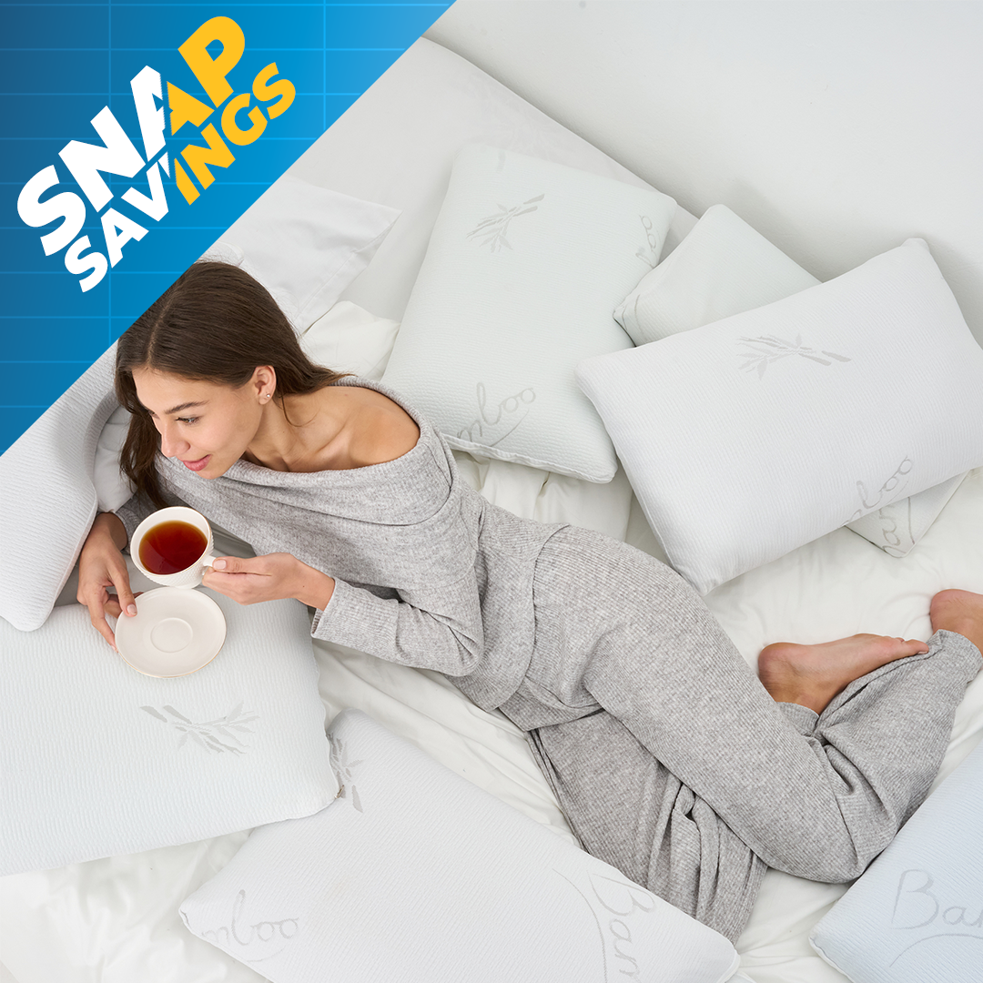 Copper-Infused Memory Foam Dual Pillow