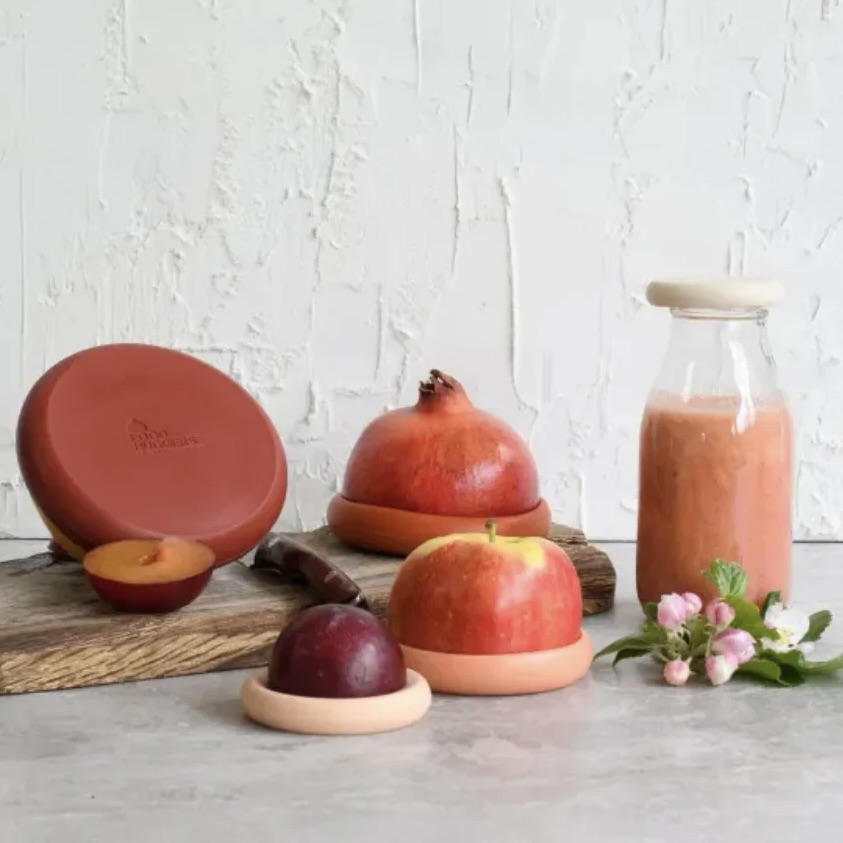5x Silicone Food Covers