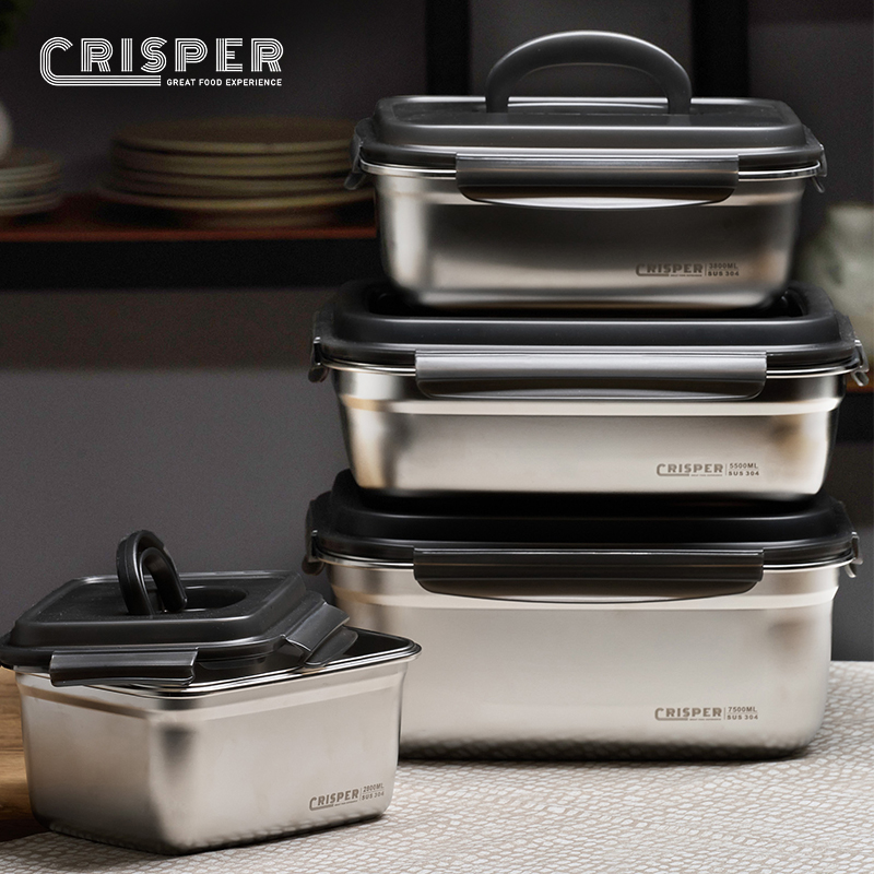 Jumbo Stainless Steel Airtight Storage Container