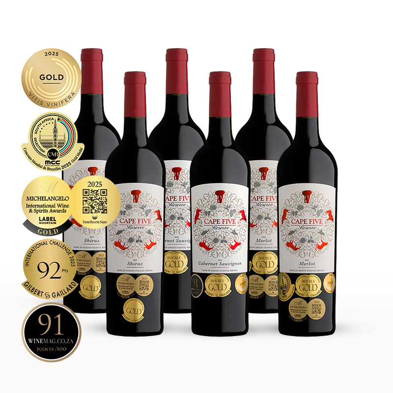 Cabernet Sauvignon, Merlot, Shiraz Mixed Case