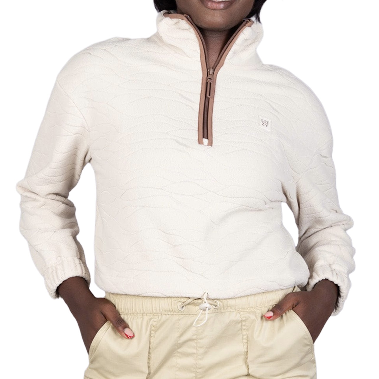 Ladies Jessa 1/4 Zip Sweatshirt