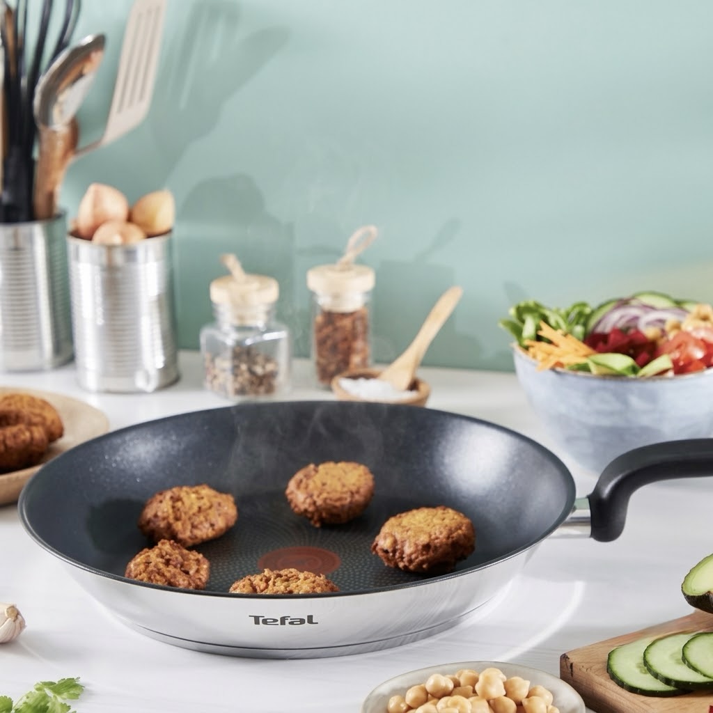 Primary Stainless Steel Coated Frypan
