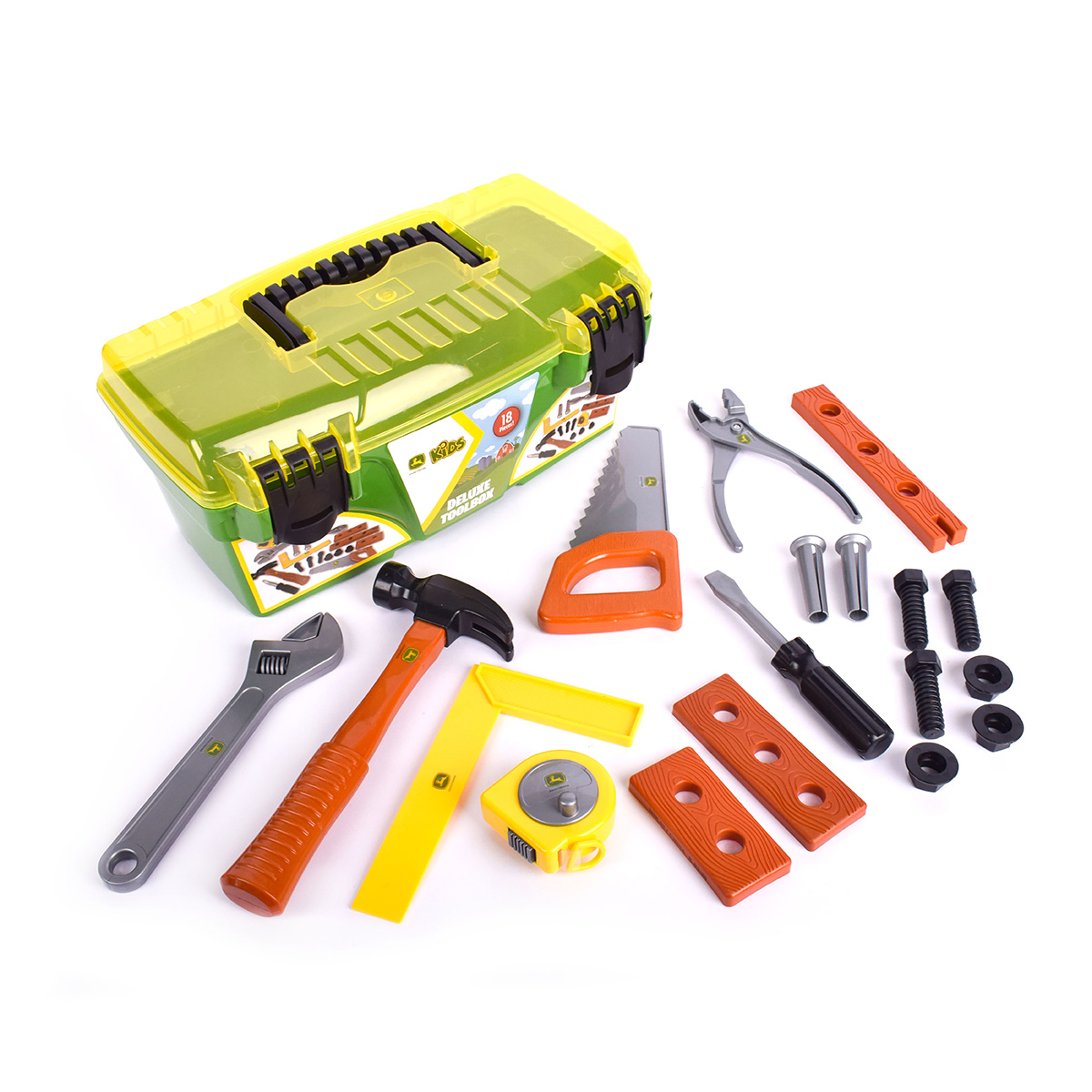 18-Piece Deluxe Toolbox Playset