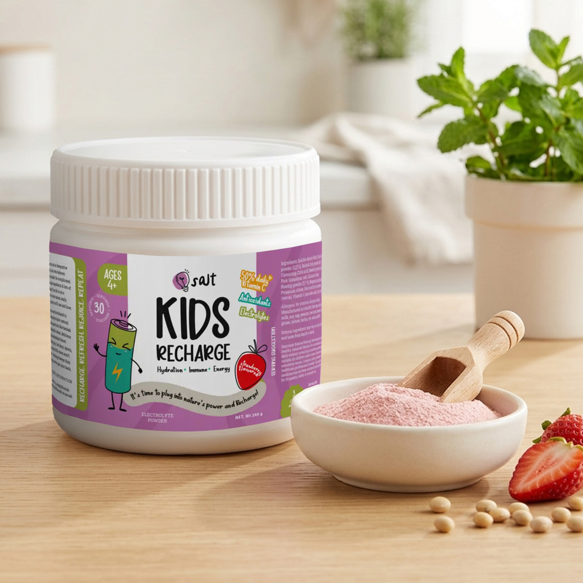 240g Kids Recharge Electrolyte Powder