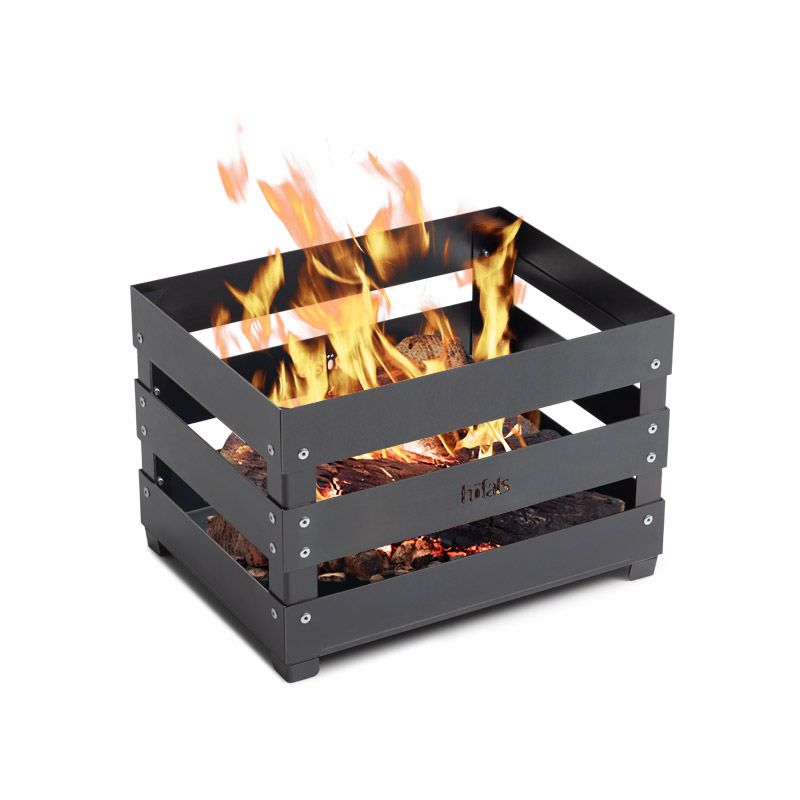 Multifunctional Crate Fire Basket