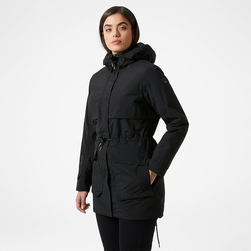 Ladies Black Waterproof Boyne INS Parka 2.0 Jacket