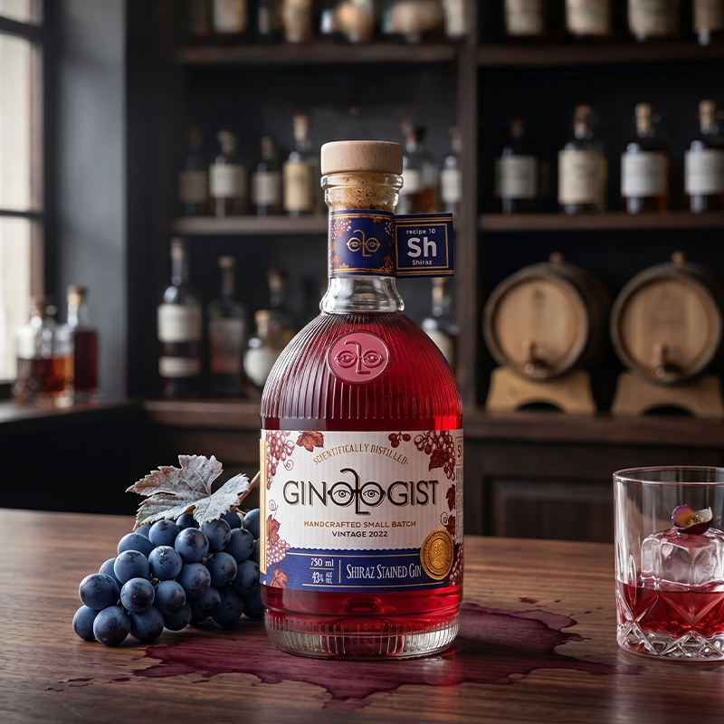 750ml Shiraz Stained Gin