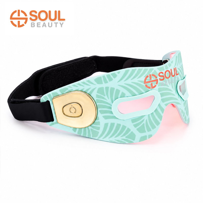 Wireless LED Eye Mask with Red and Near-Infrared Light