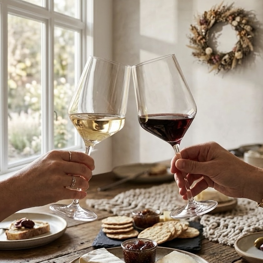 4x 408ml PURE Sauvignon Blanc Wine Glasses