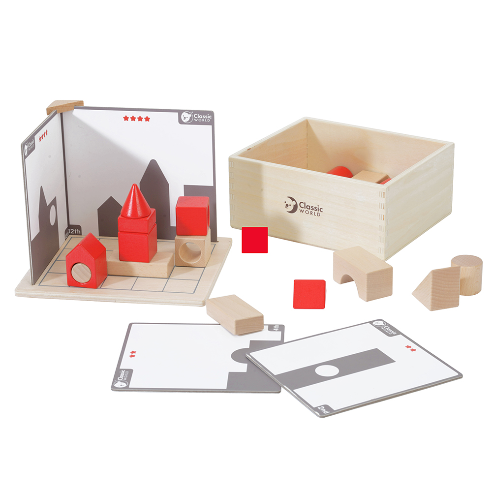 Building Block Spatial Thinking Game