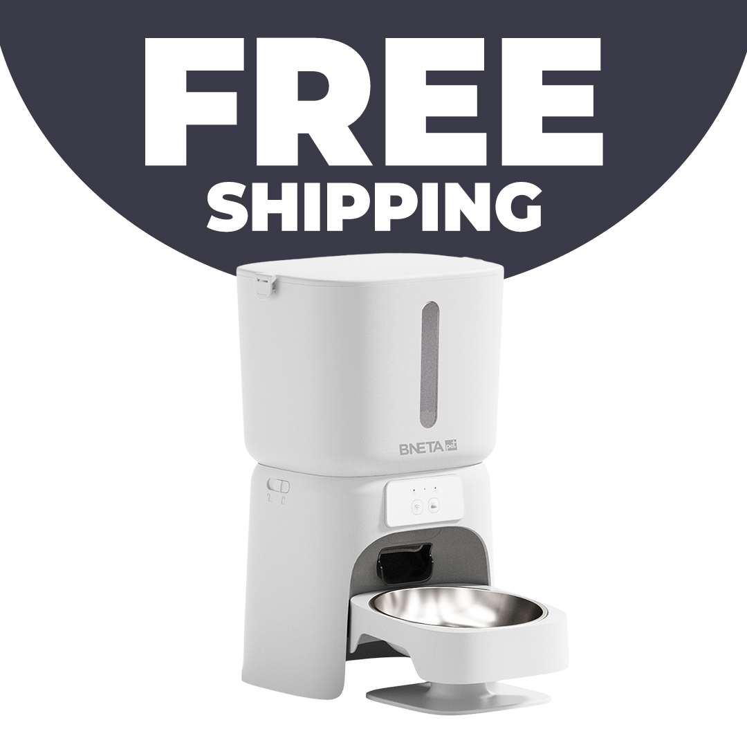 6L Automatic Smart Wi-Fi Pet Feeder with HD Wide Angle Live View Camera (Model:F24-C)