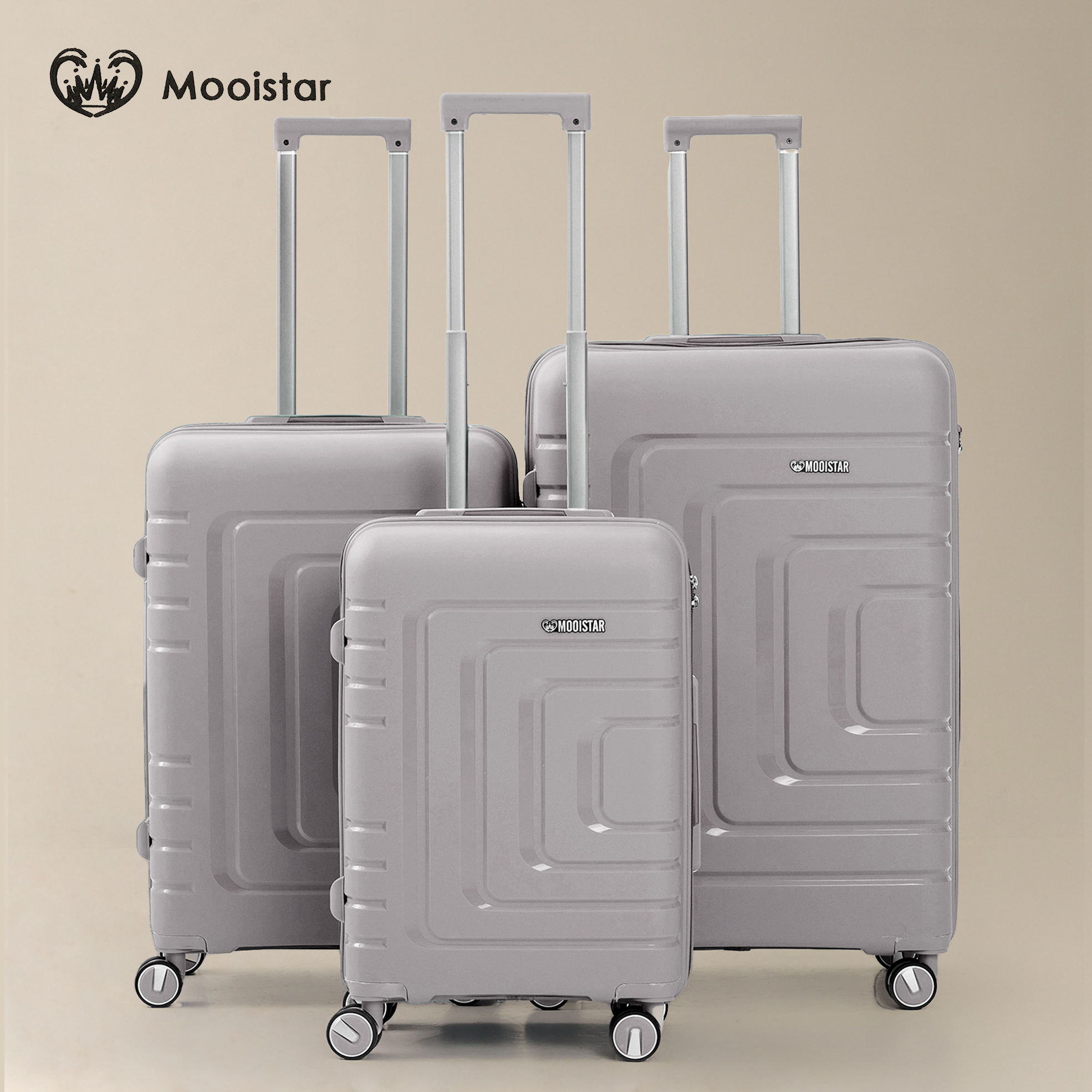 3-Piece Hard Shell Luggage Set