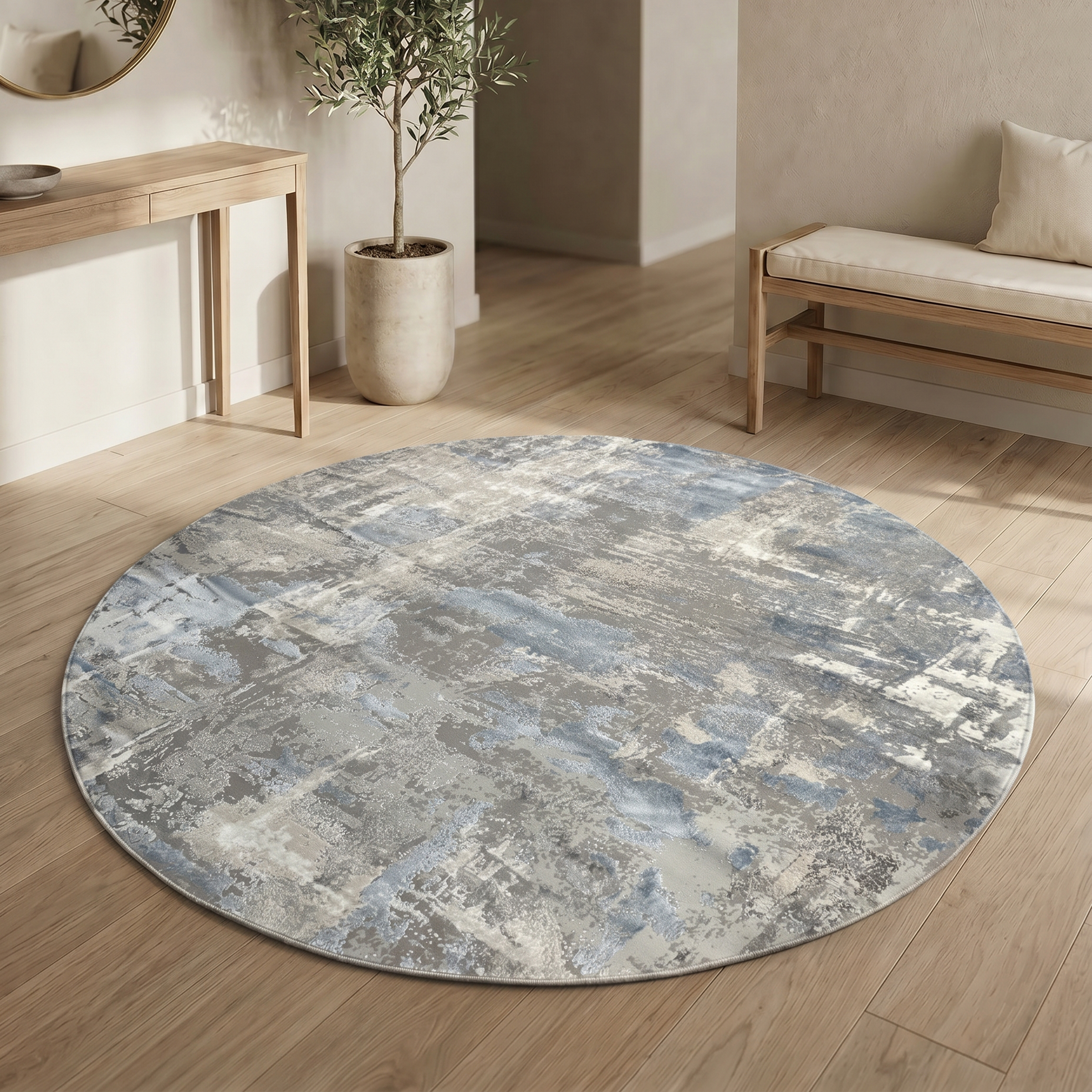 Plazzo Round Rug Collection