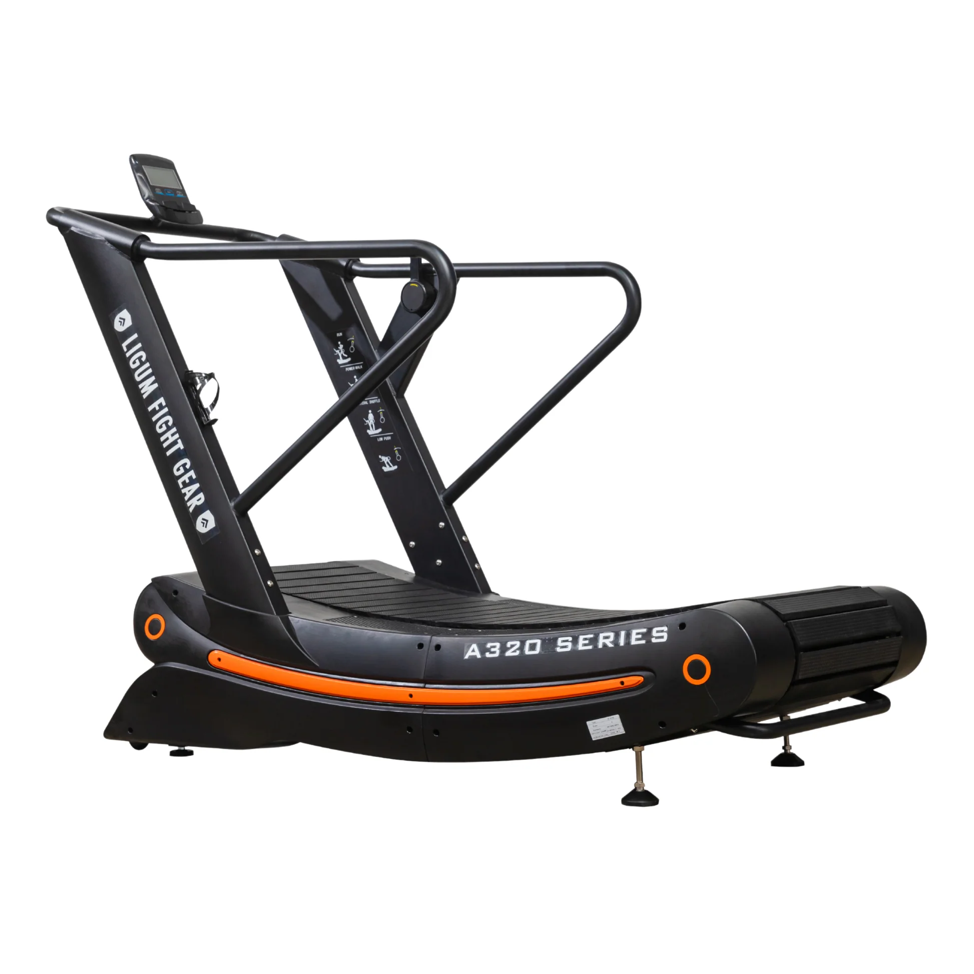 Curved Performance Treadmill for Sprint and Endurance Training