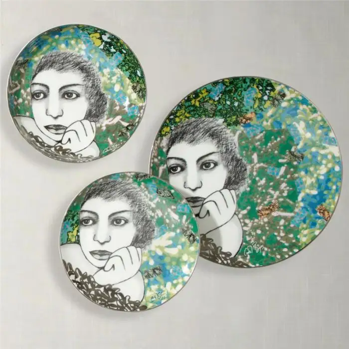 2x Fine Bone China Cereal Bowls