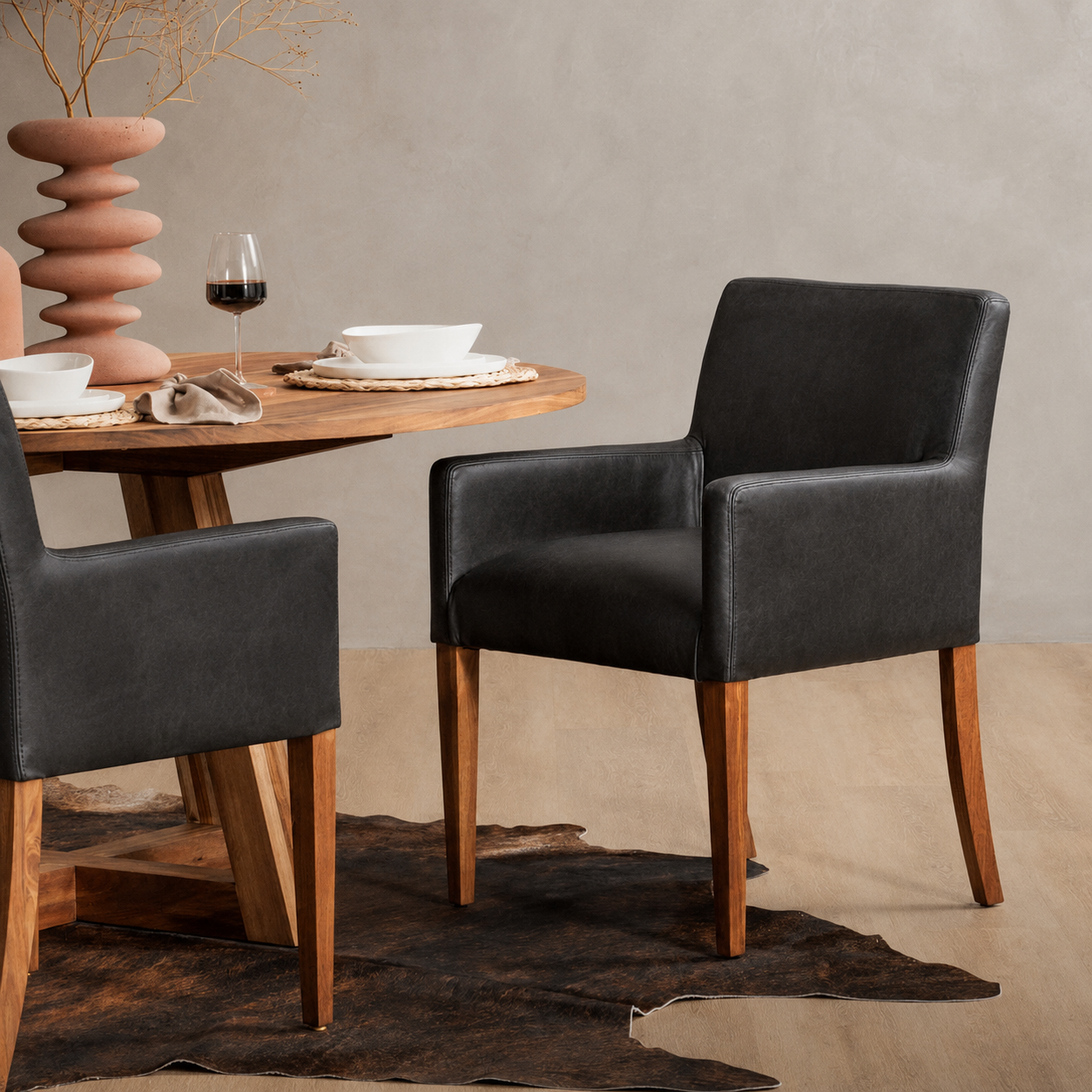 Sandton Leather Dining Chair