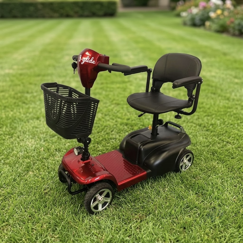 Red Go Mobility Scooter