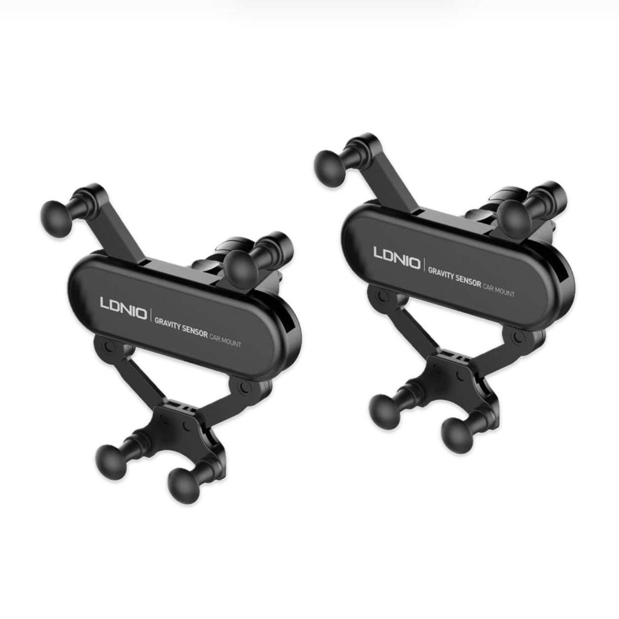2x Gravity Mechanical Air Vent Smartphone Brackets