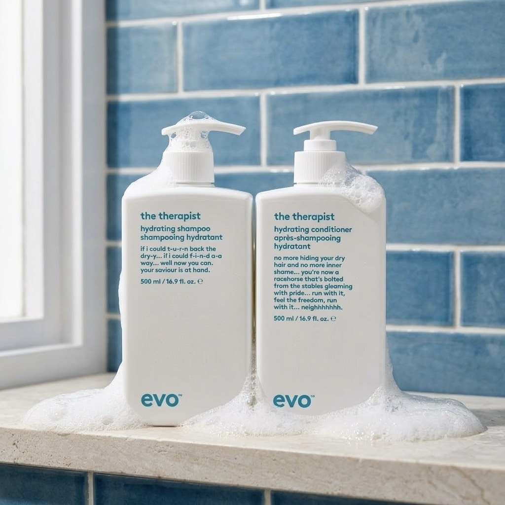 2-Piece Shampoo and Conditioner The Therapist Hydrating Buddies Set