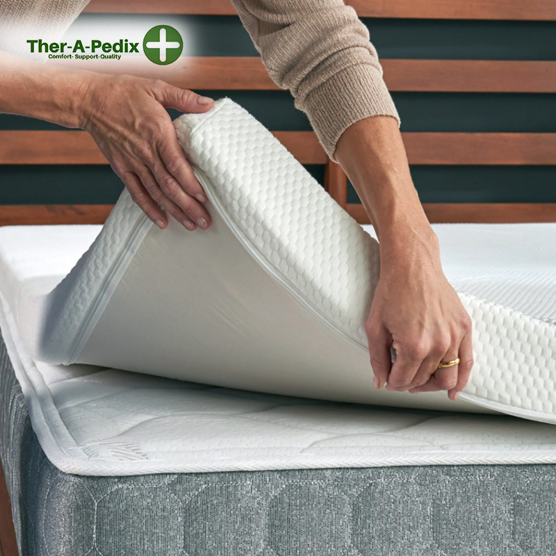 5cm Simulated Latex Foam Topper with Pillow