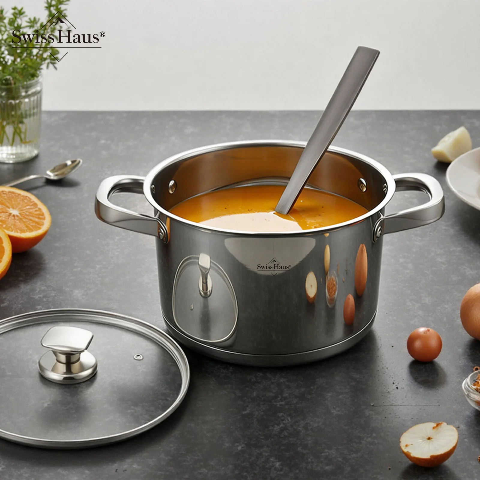 63% off on Swiss Haus Oven Safe Cookware Set | OneDayOnly