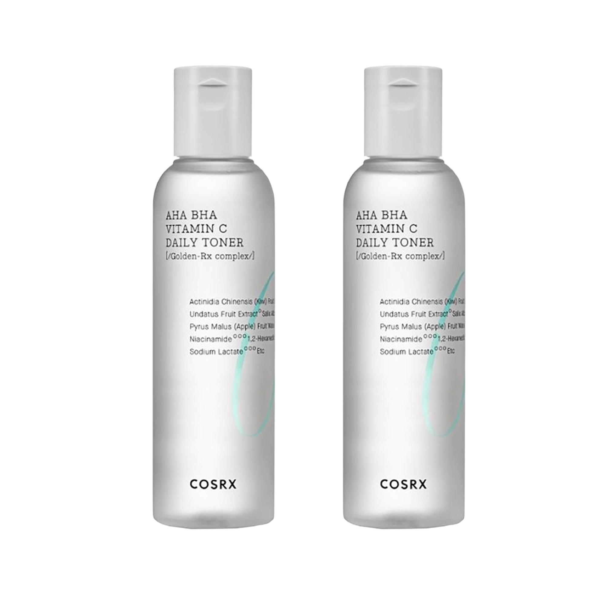 2x 150ml Refresh AHA BHA Vitamin C Daily Toners
