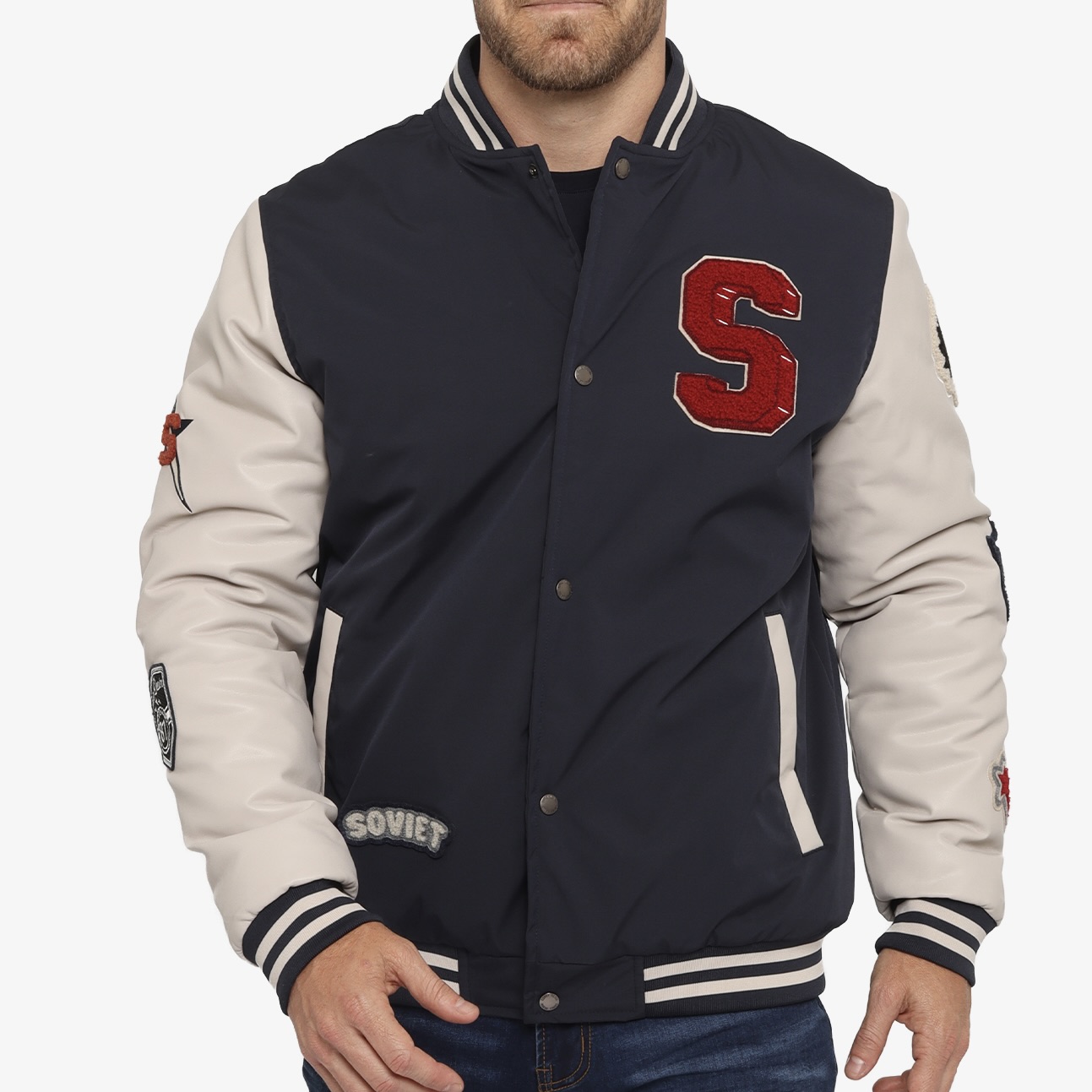 Men's Troyden Baseball Jacket