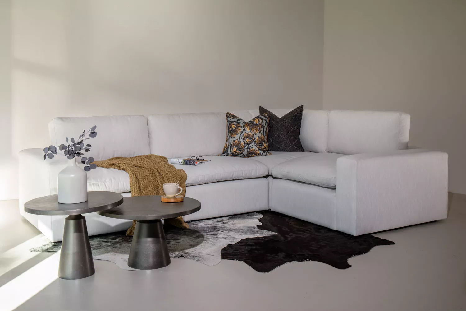 R4,000 off on Bexley Upholstered Corner Couch | OneDayOnly