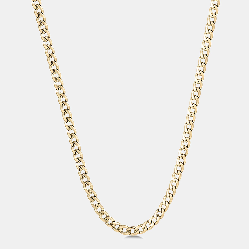 Men's Cascade Cuban Chain Necklace