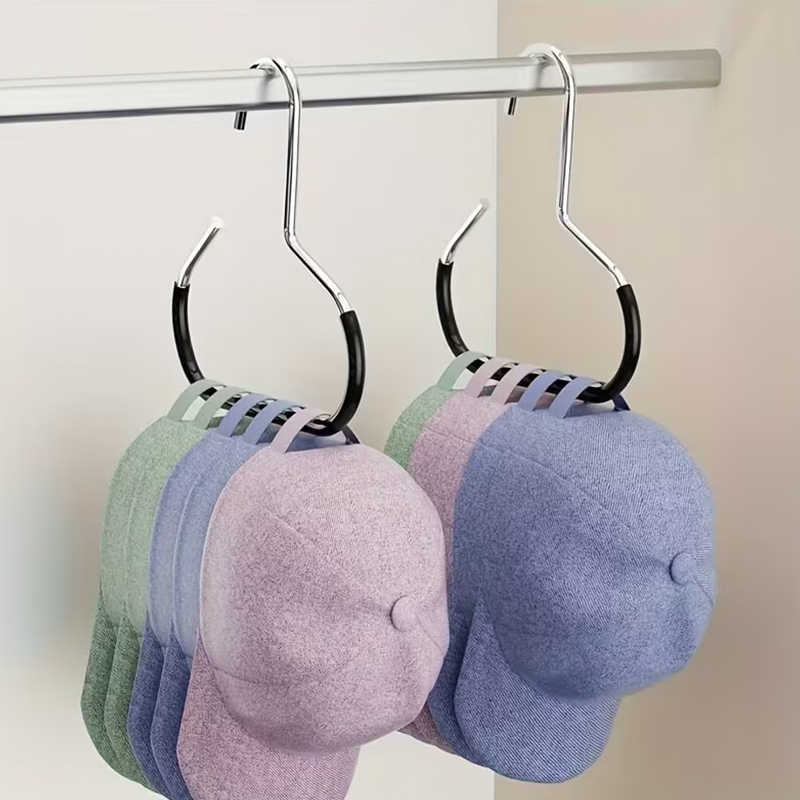 5x Non-Slip Cap Organizer Hangers