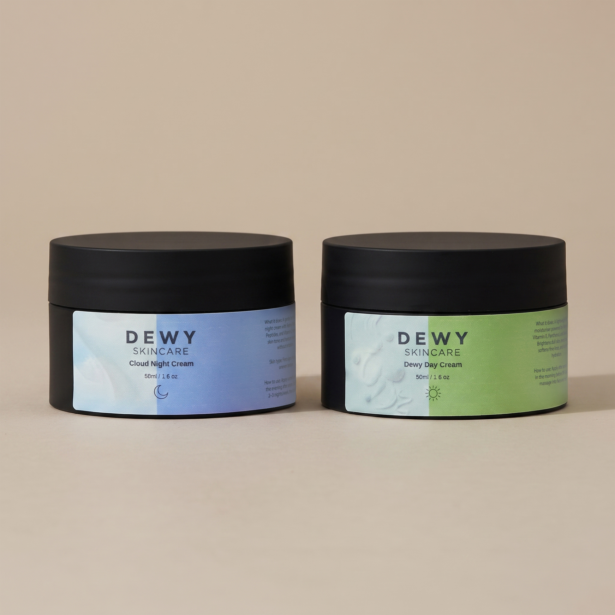 2-Piece 50ml Dewy Day and Cloud Night Cream