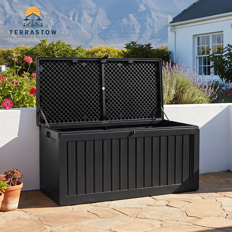 270L Lightweight Weather-Resistant Patio Storage Box 270L Lightweight Weather-Resistant Patio Storage Box
