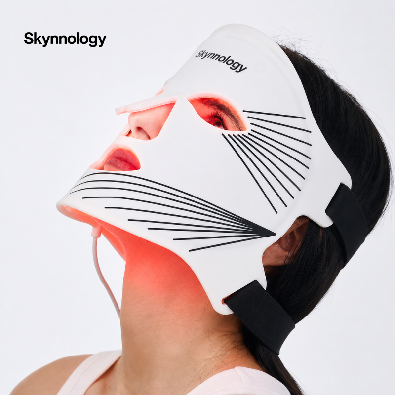 LED Light Therapy Mask with 7 Colours and Near-Infrared
