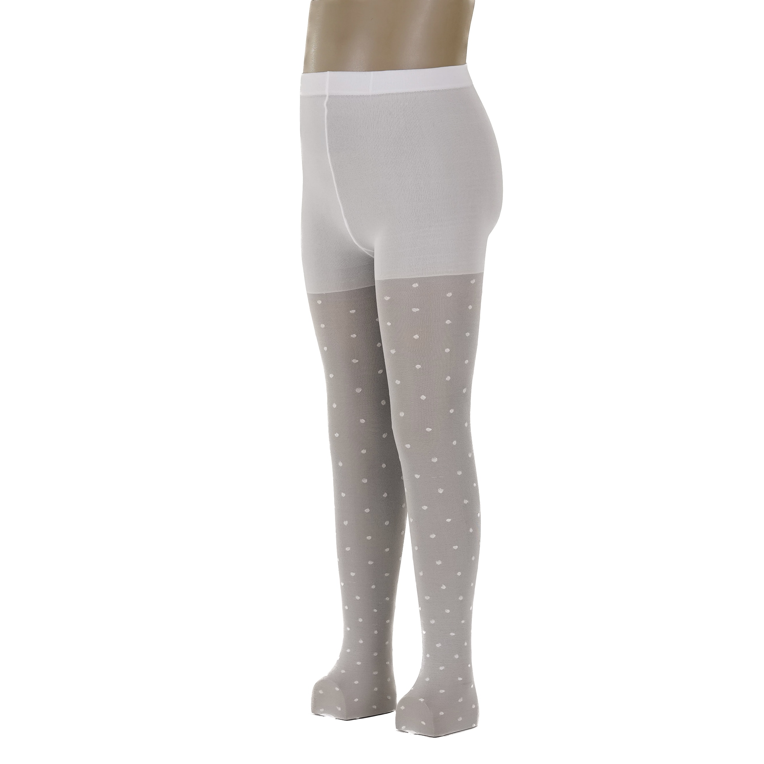 2x Pairs of Girls Sheer Design Pantyhose