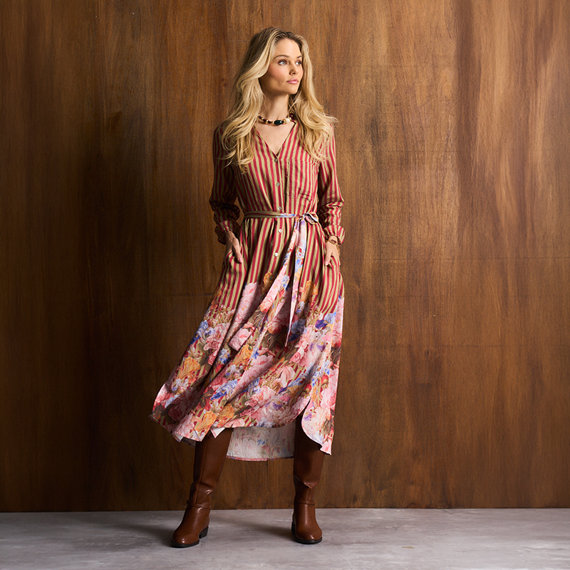 Ladies Kiara Shirt Dress