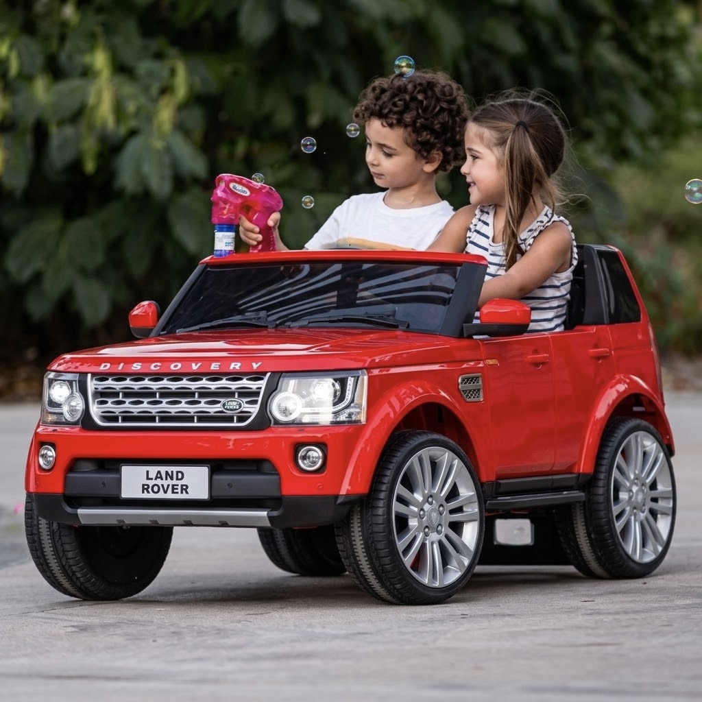 Kids Electric Red Ride On Landy Disco