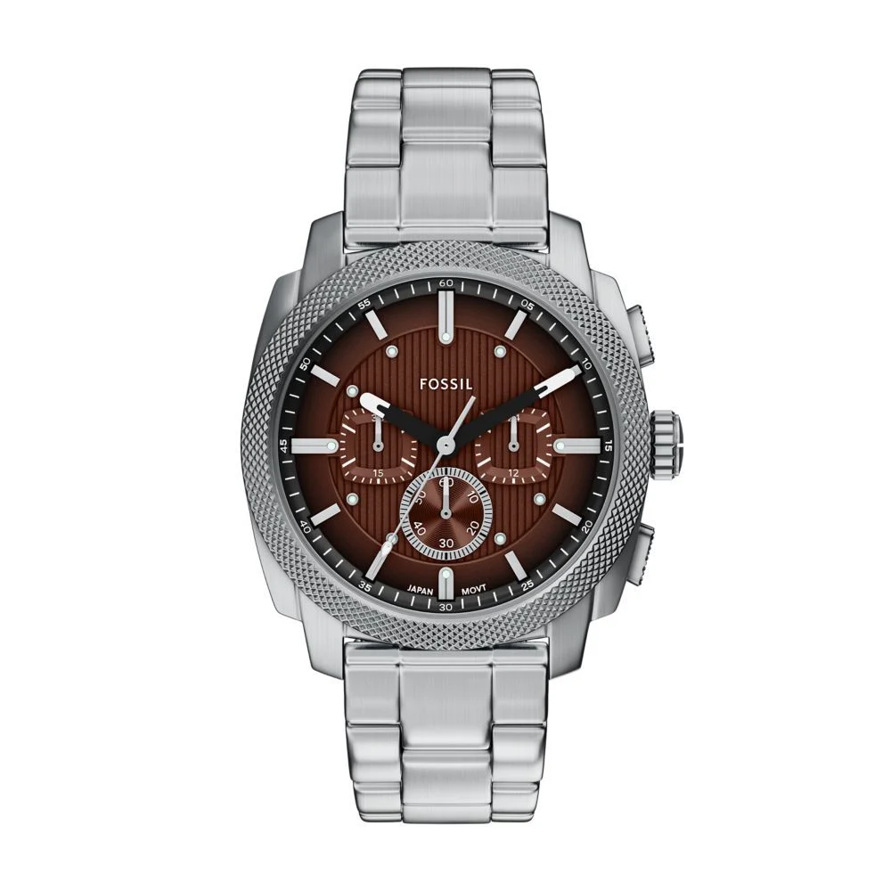 Men's Machine Chronograph Stainless Steel Watch