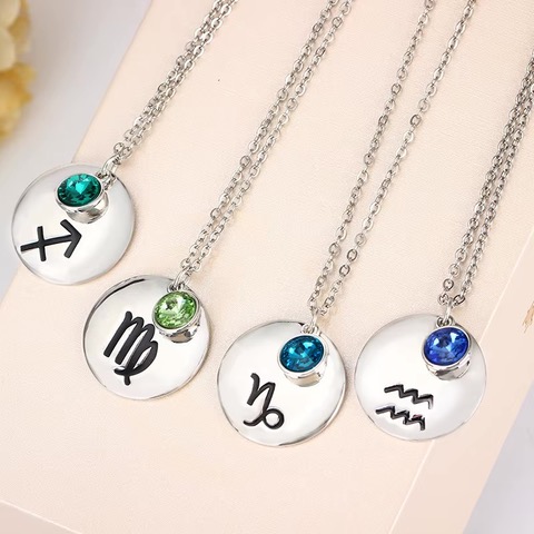Zodiac Constellation Necklace Collection with Gift Bag