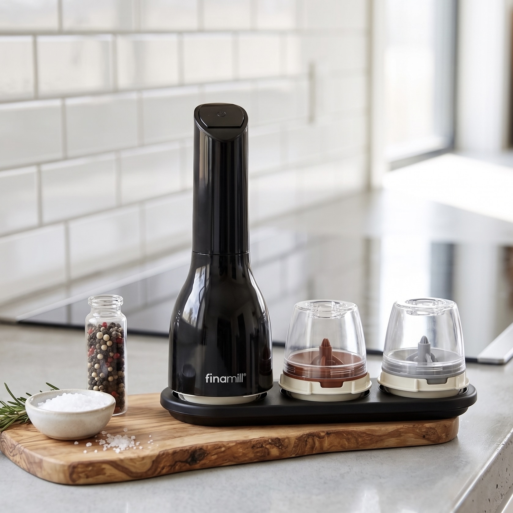 Spice Grinder with Interchangeable Pods