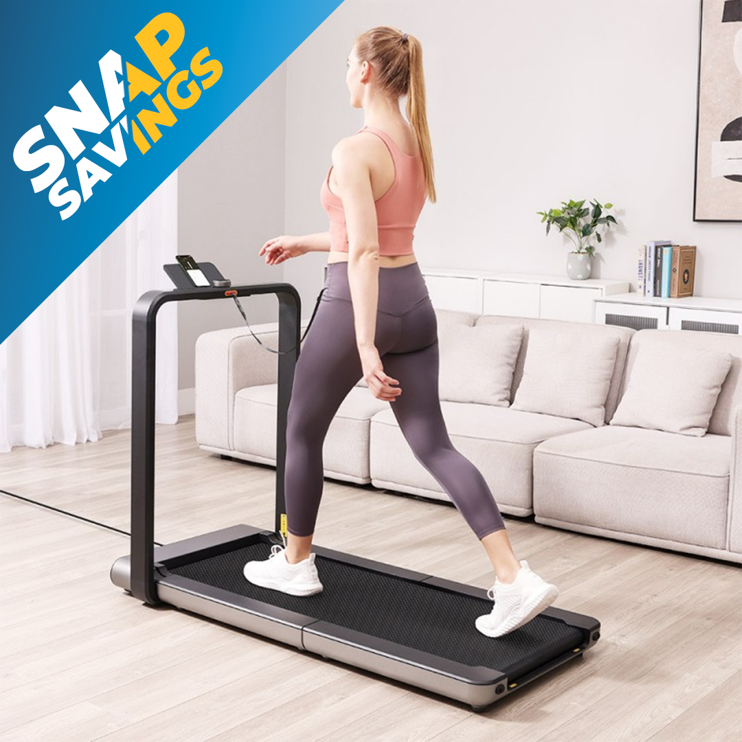 Electronic Walking Treadmill with Hand Rail