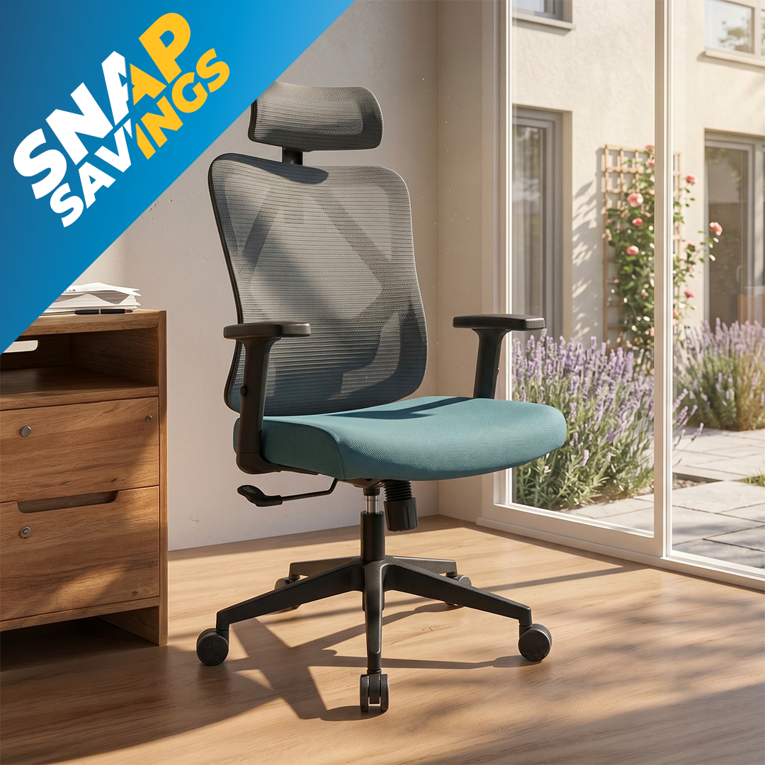 Bogard Ergonomic Mesh Office Chair with Headrest