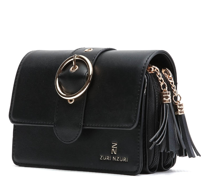 Midnight Black - Sankofa Crossbody