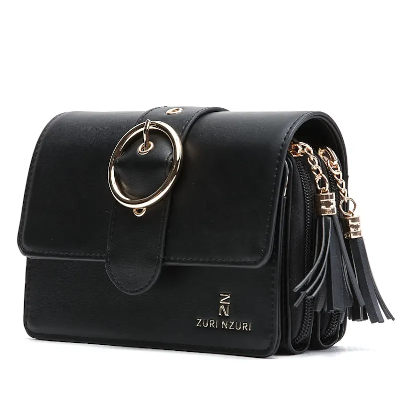 Midnight Black - Sankofa Crossbody