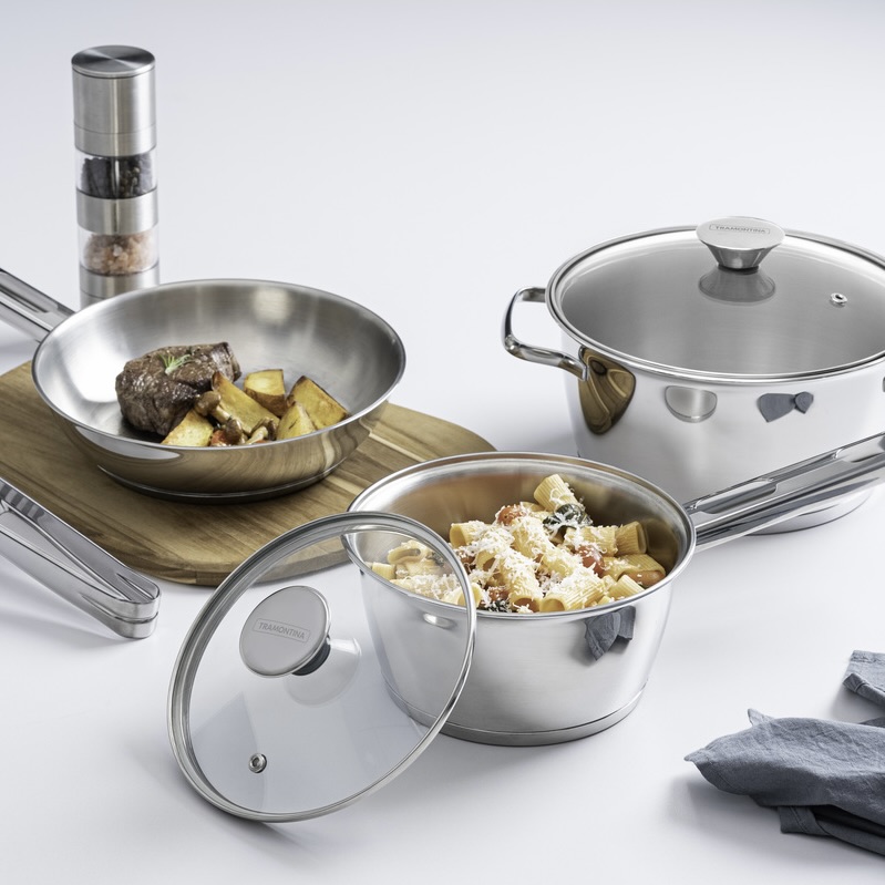 5-Piece Stainless Steel Cookware Set