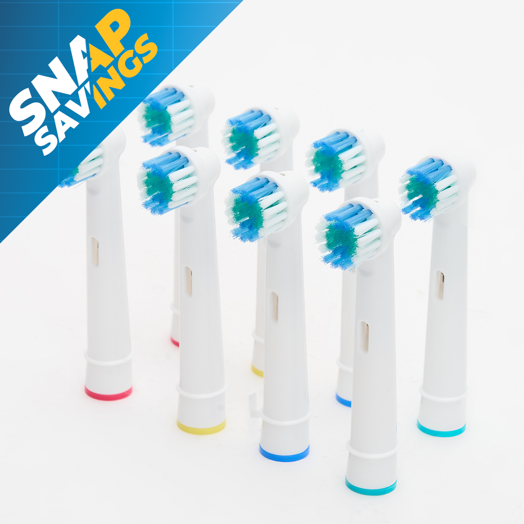2x 4's Oral-B Compatible Toothbrush Replacement Heads