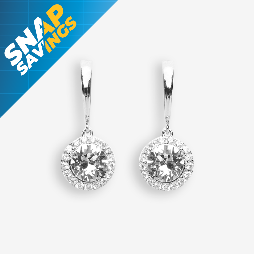 Helena Earrings with Swarovski Crystals