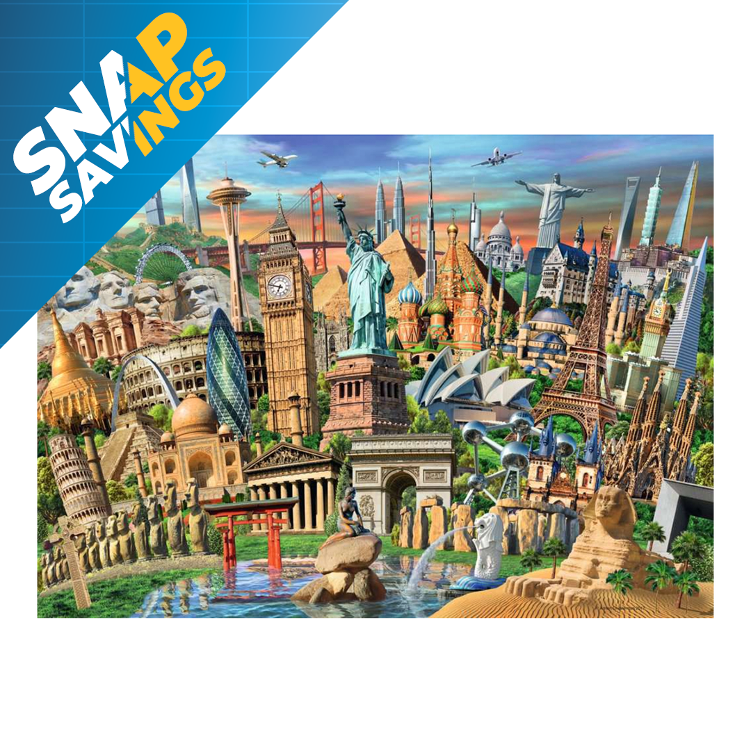 1500-Piece Illustrated Puzzle
