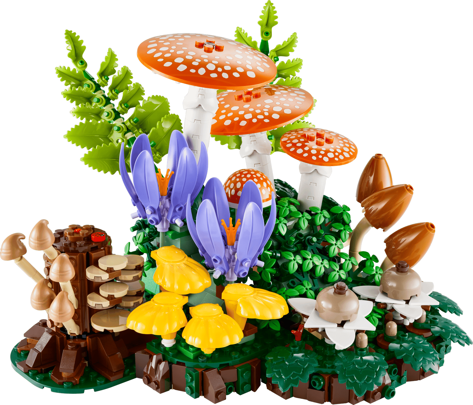 806-Piece Woodland Mushrooms