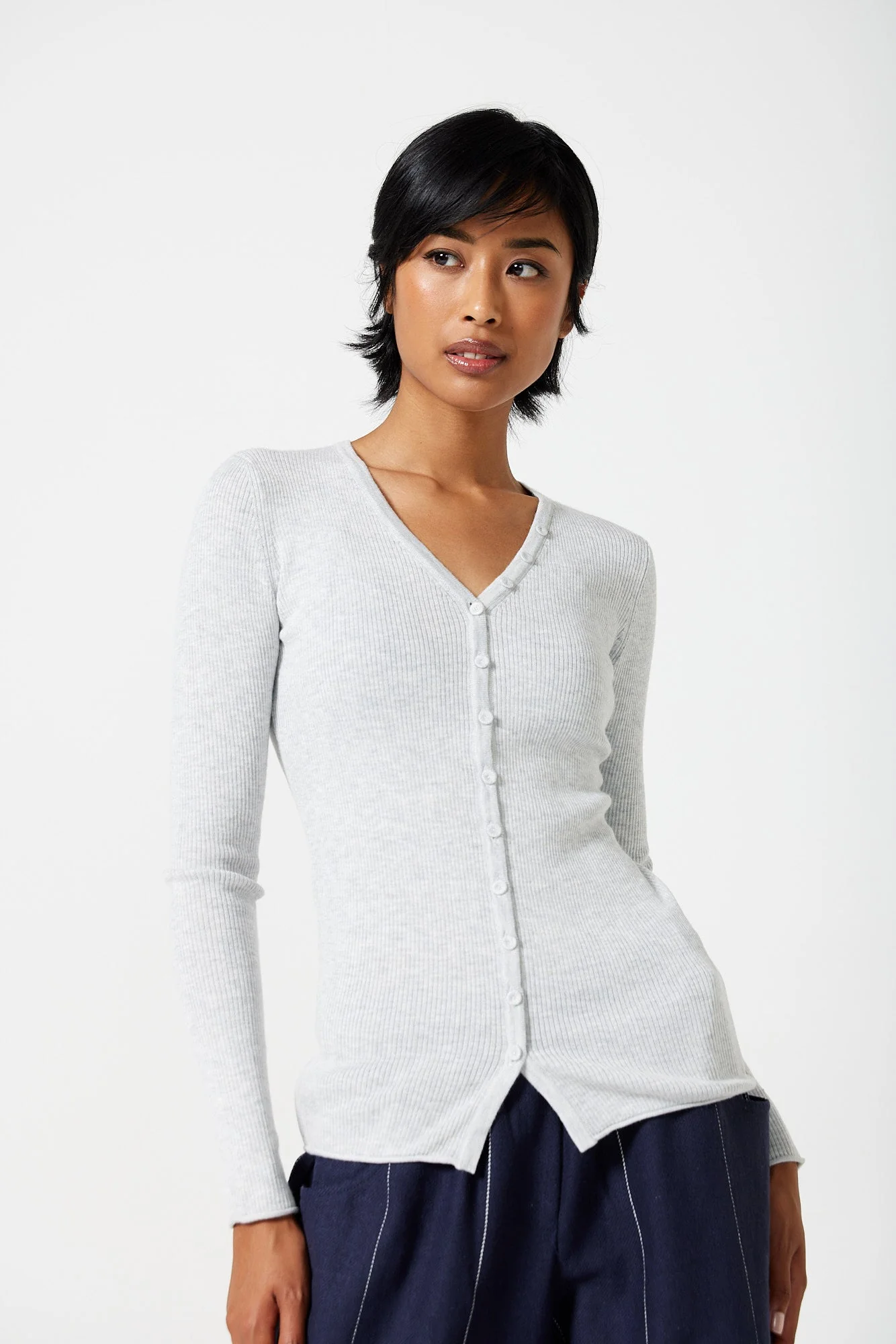 Pale Grey Melange
